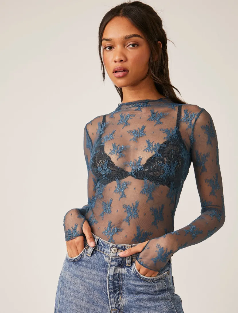 Lady Lux Layering Top Night Swim