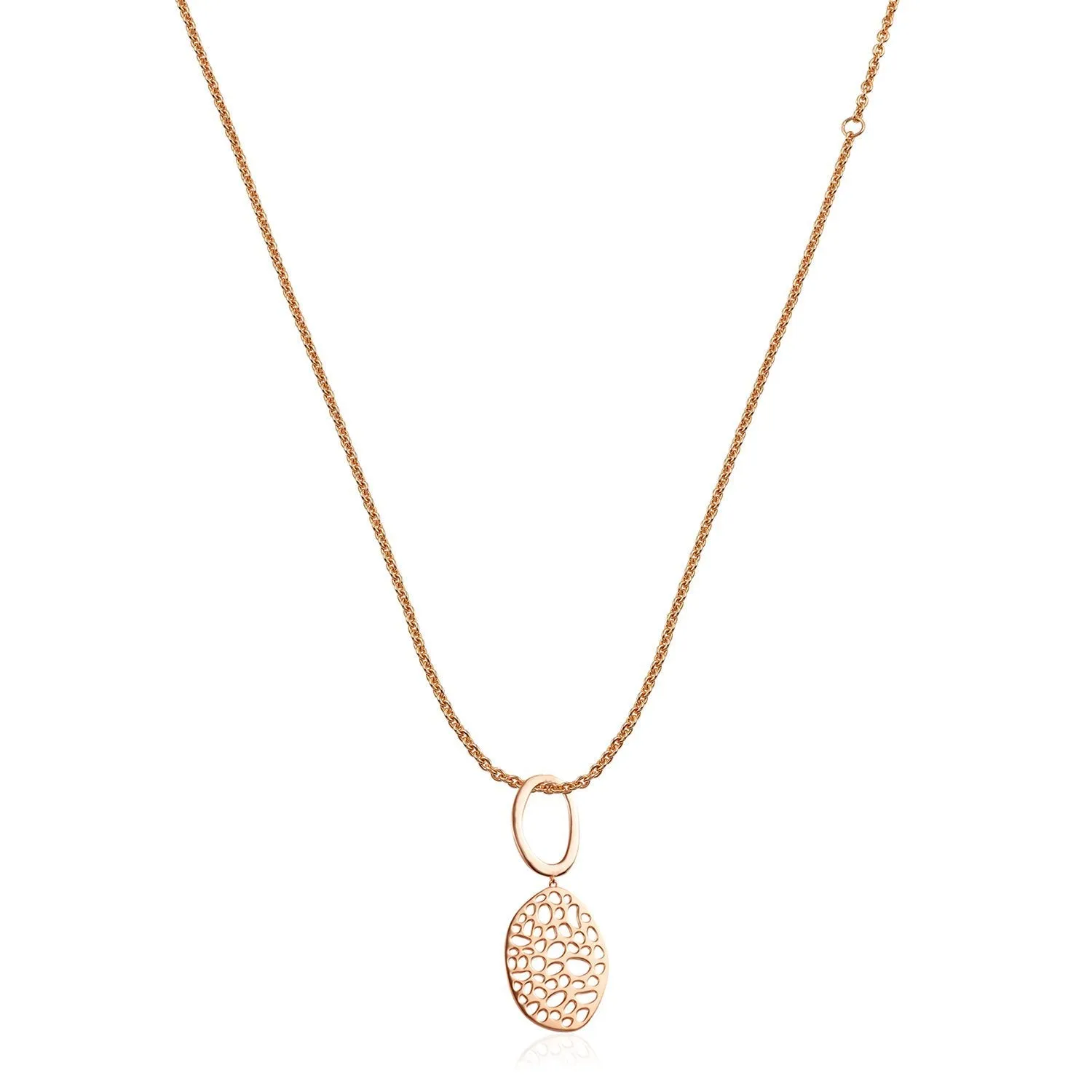 Lattice Double Link Necklace