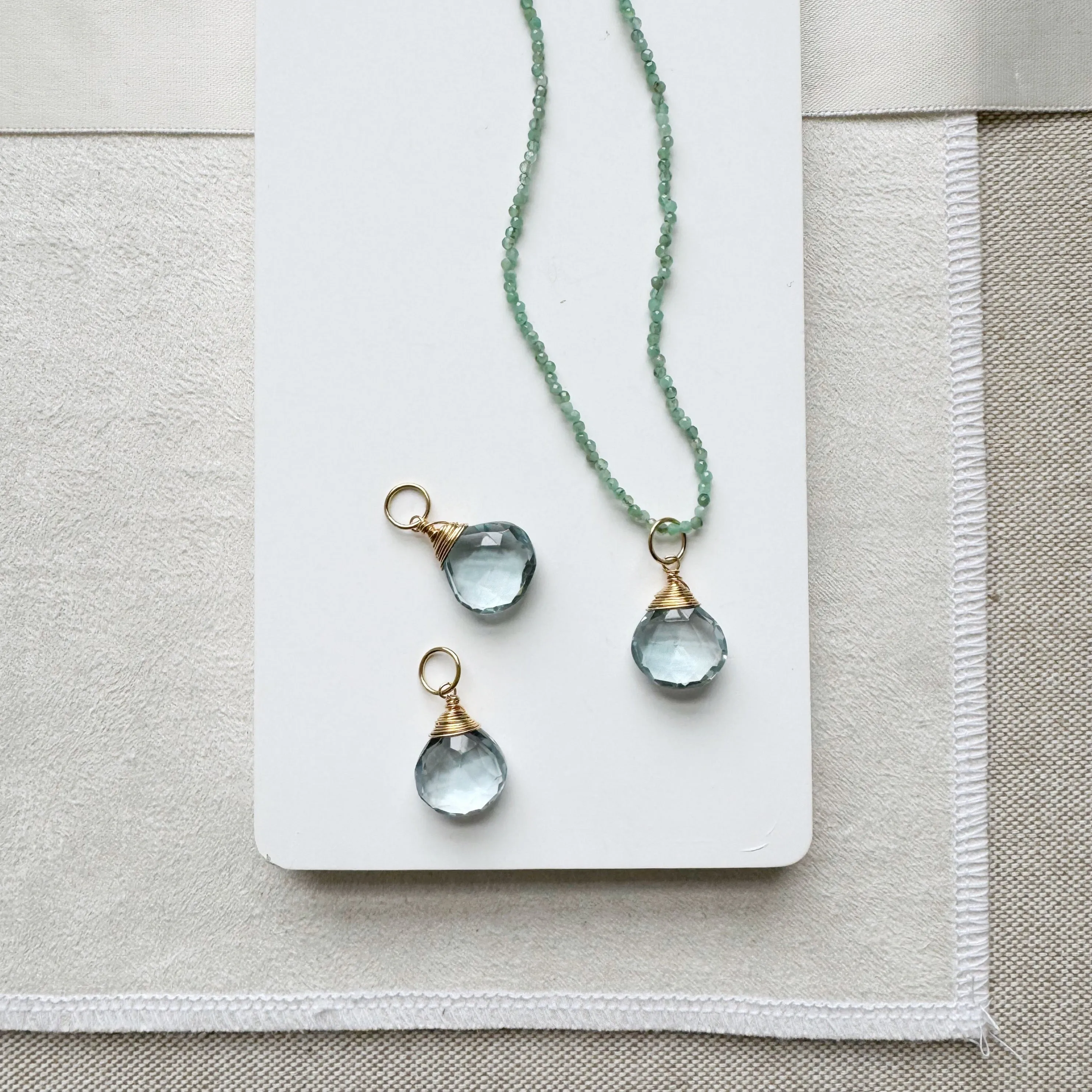 Laurel Green Bijou Necklace