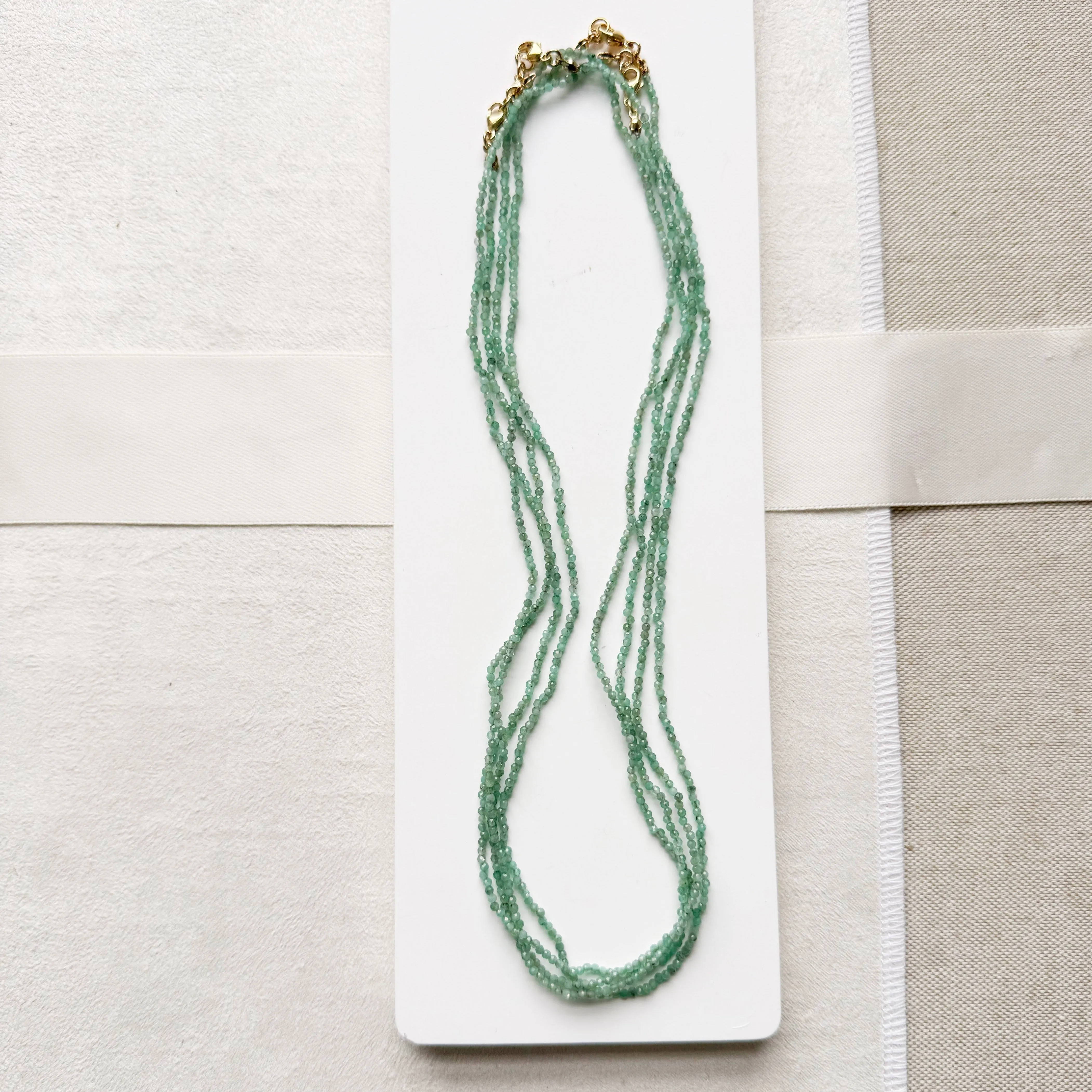 Laurel Green Bijou Necklace