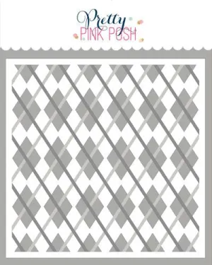 Layered Argyle Stencil (3Lyr)