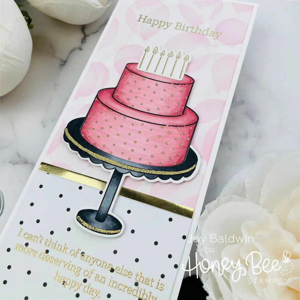 Layering Balloons - Set of 2 6x6" Stencils