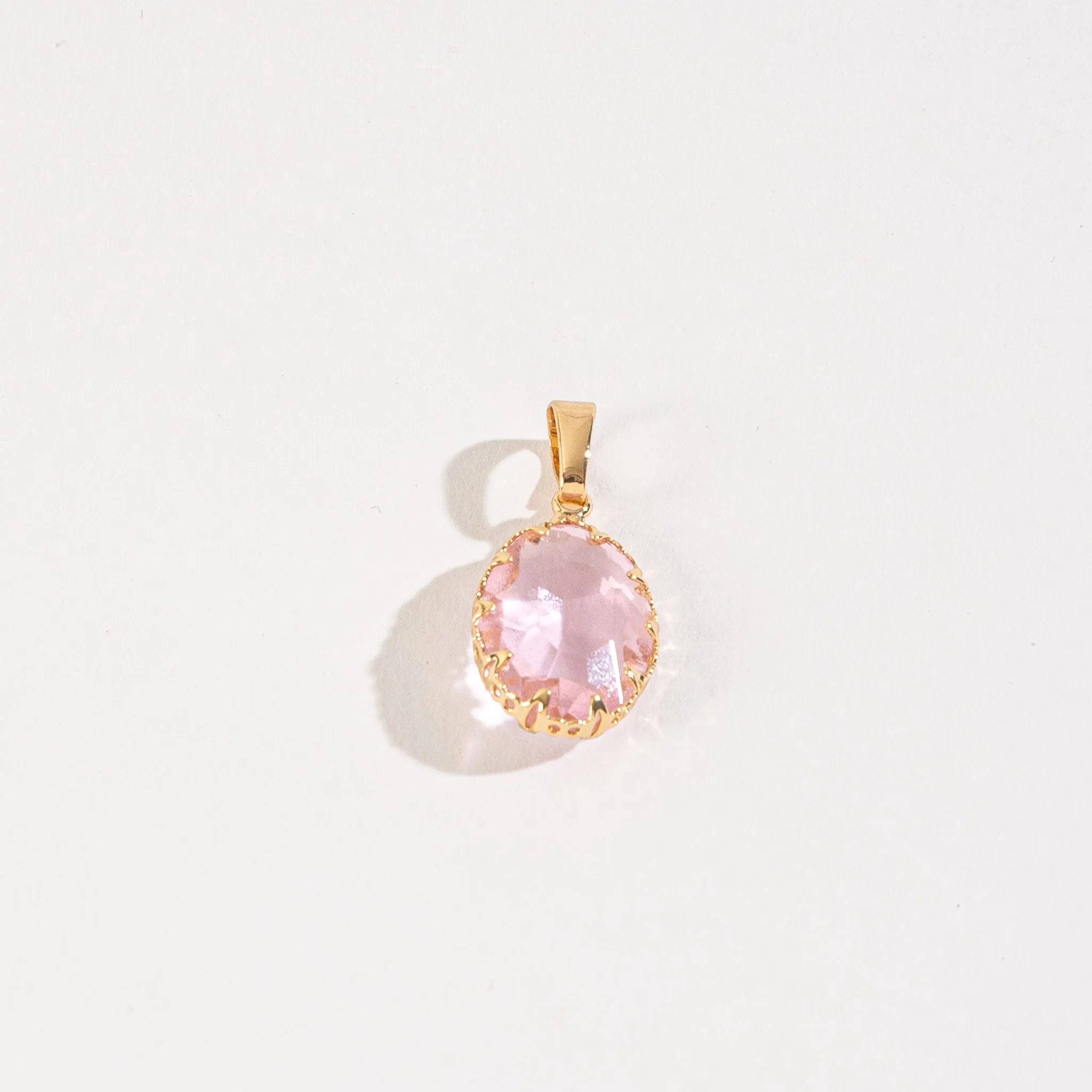 Layering Gem Pendant Charm