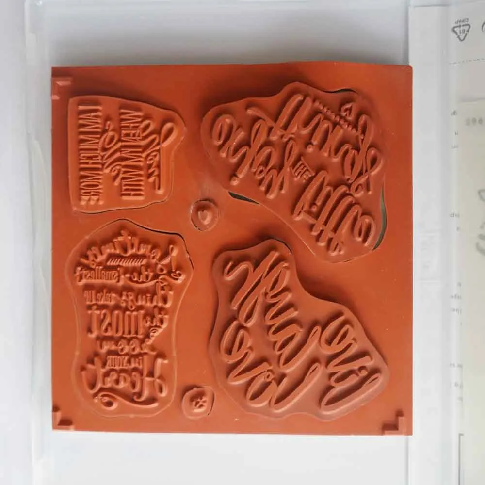 Layering Love | Retired Clear Mount Stamp Set