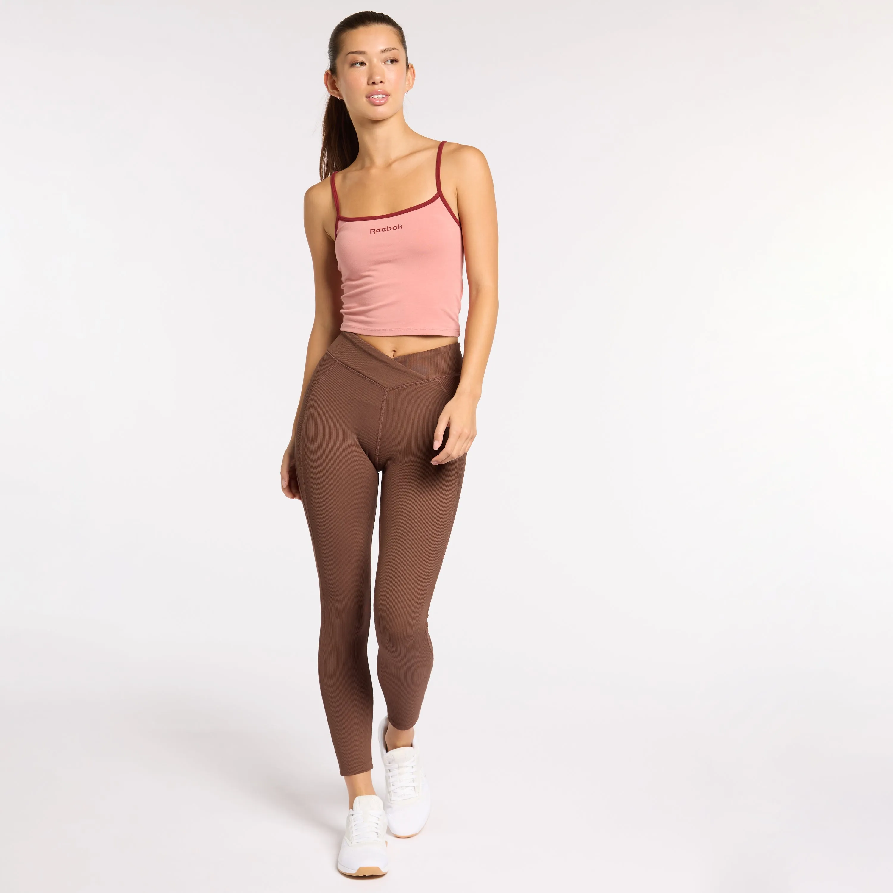 Layering Tank Pink Clay/ Rich Maroon
