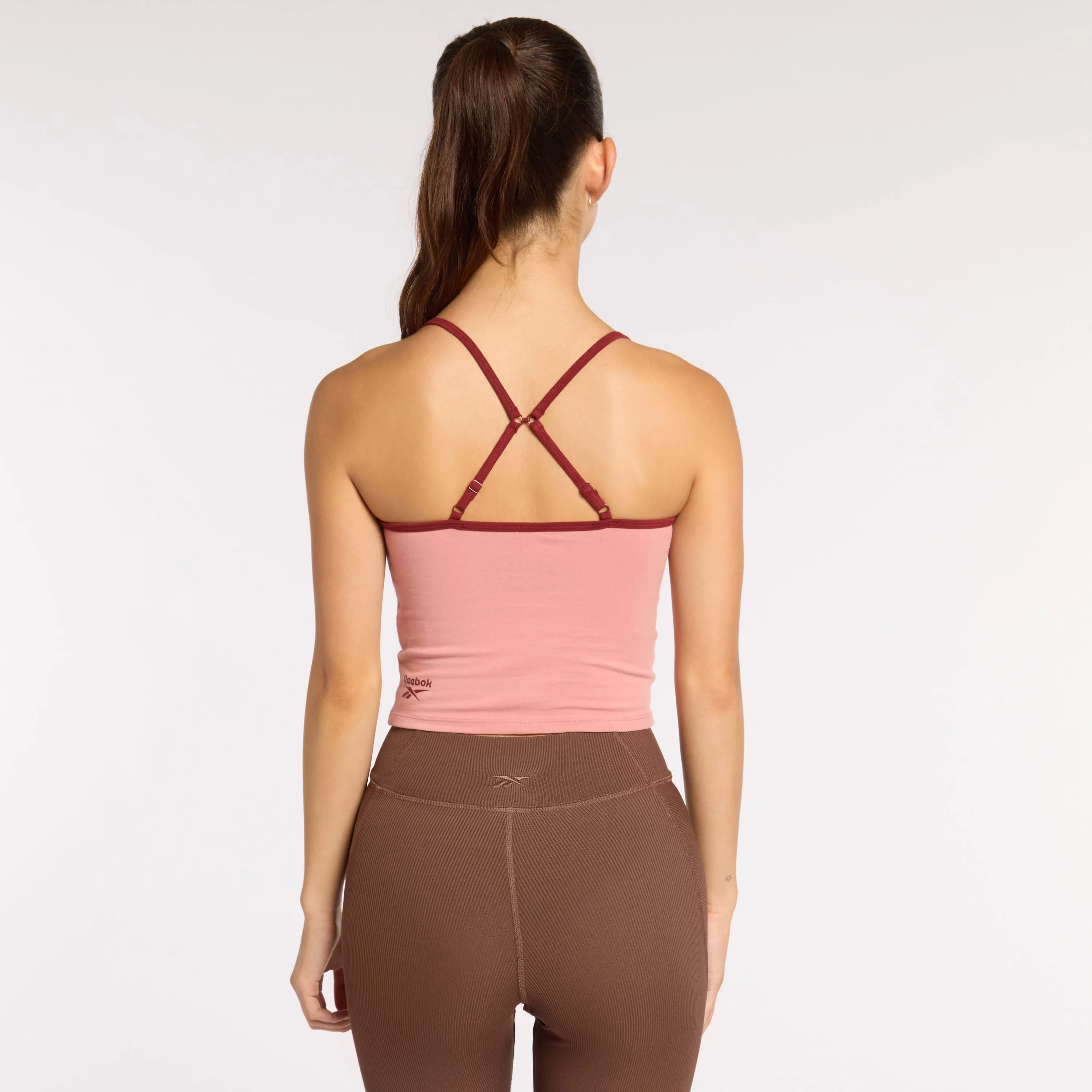 Layering Tank Pink Clay/ Rich Maroon
