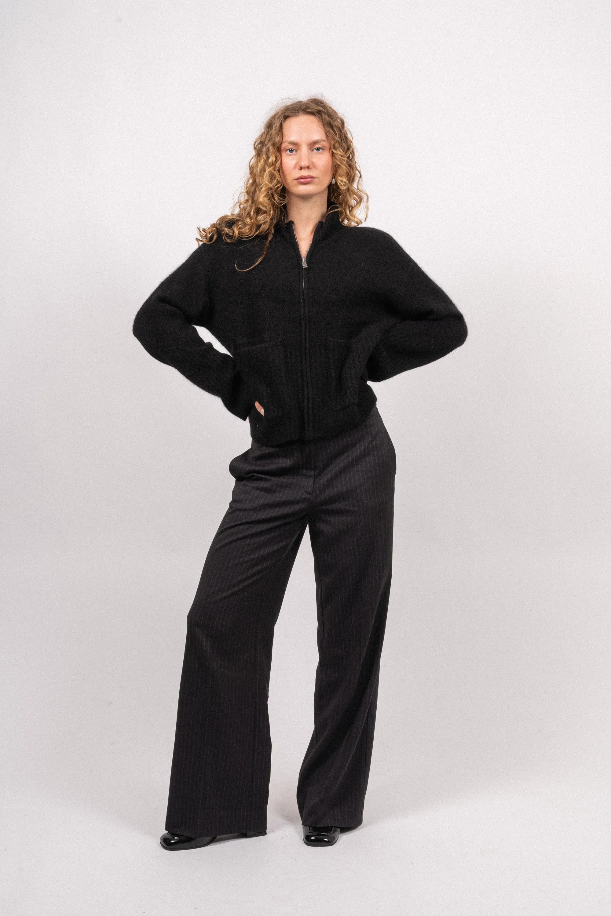 Lediona Hope Cardigan - Black