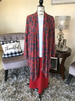 Leopard Print Sweater Cardigan (PL)