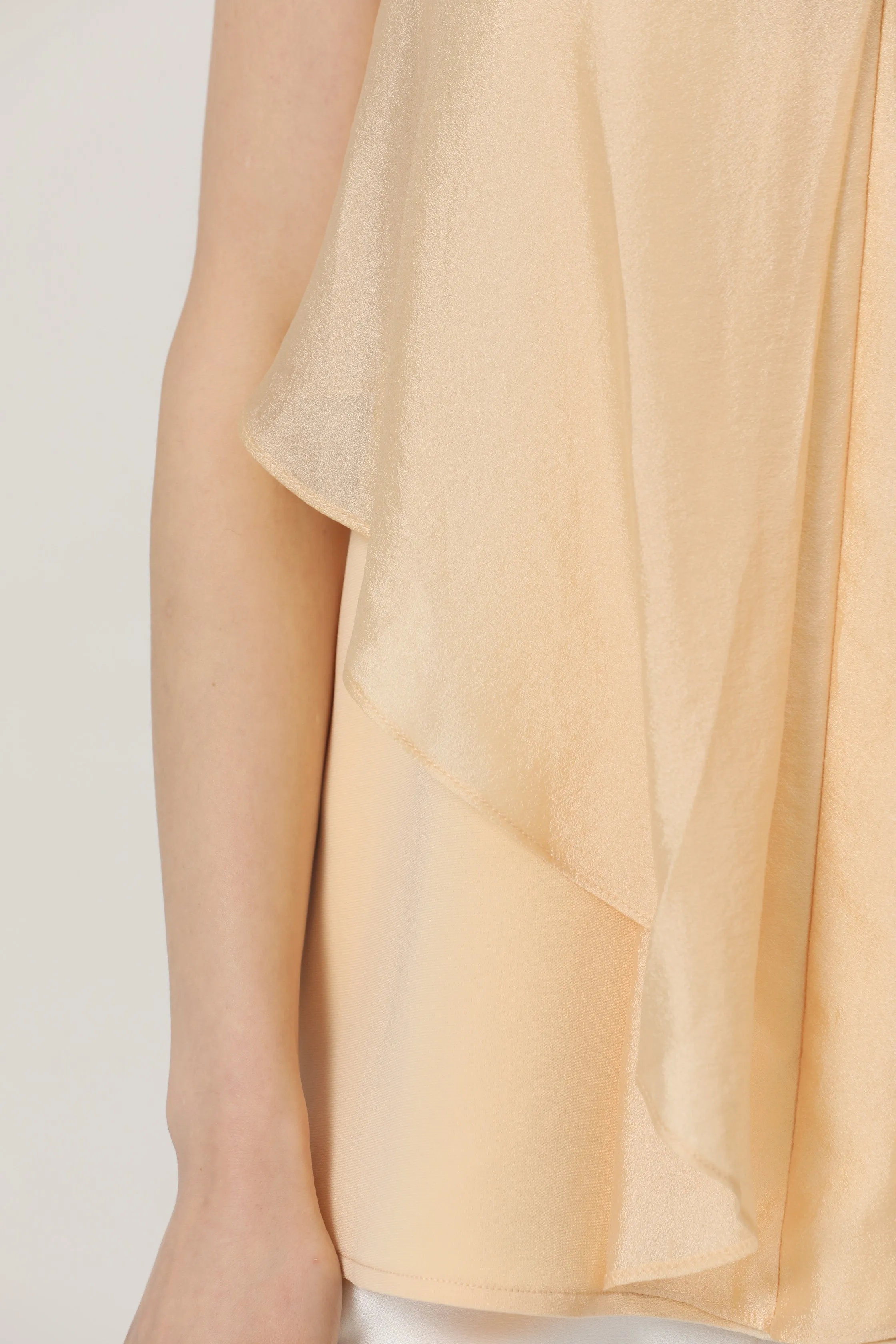 LINDONG | Sybille Yellow Layering Suspender Top