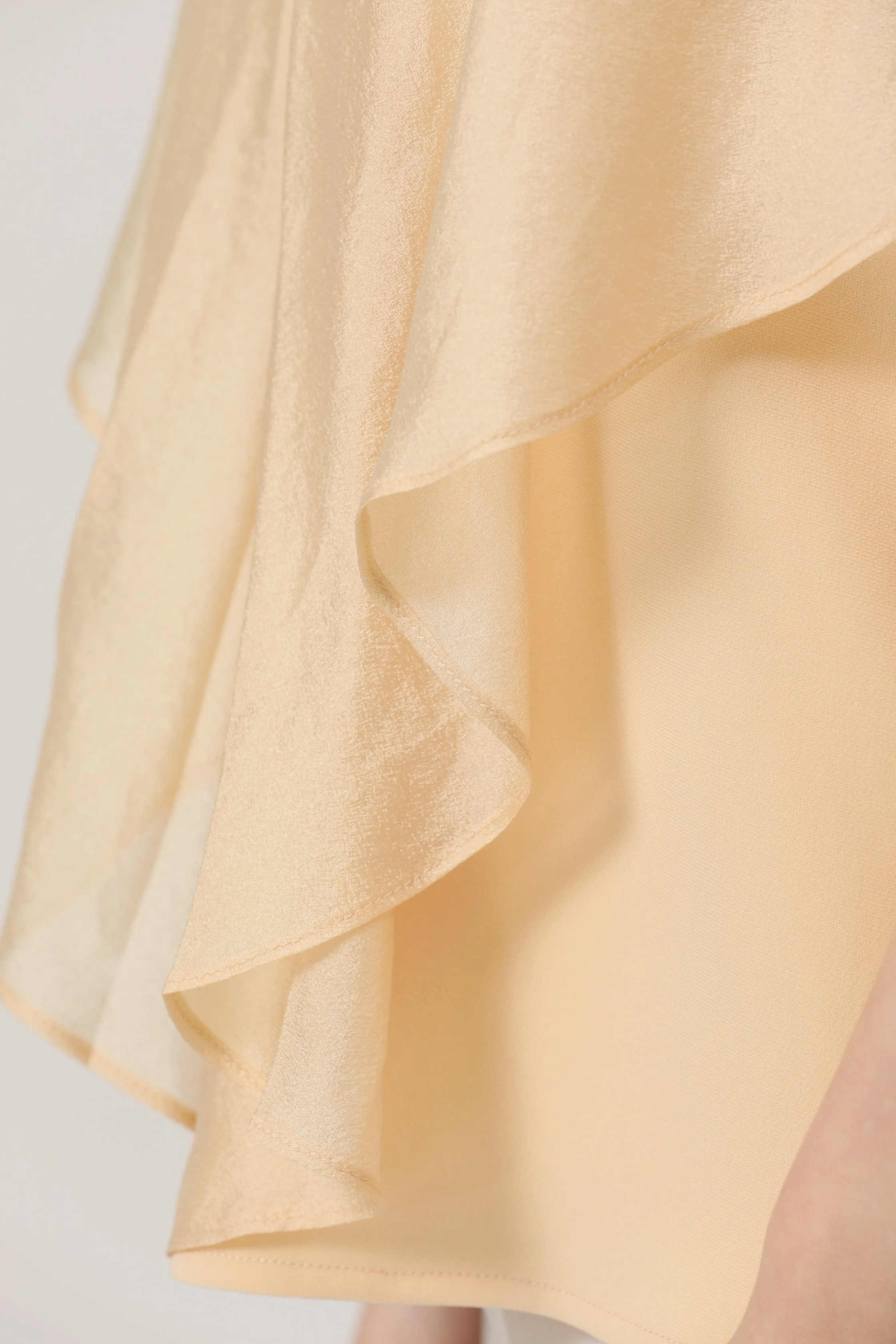 LINDONG | Sybille Yellow Layering Suspender Top
