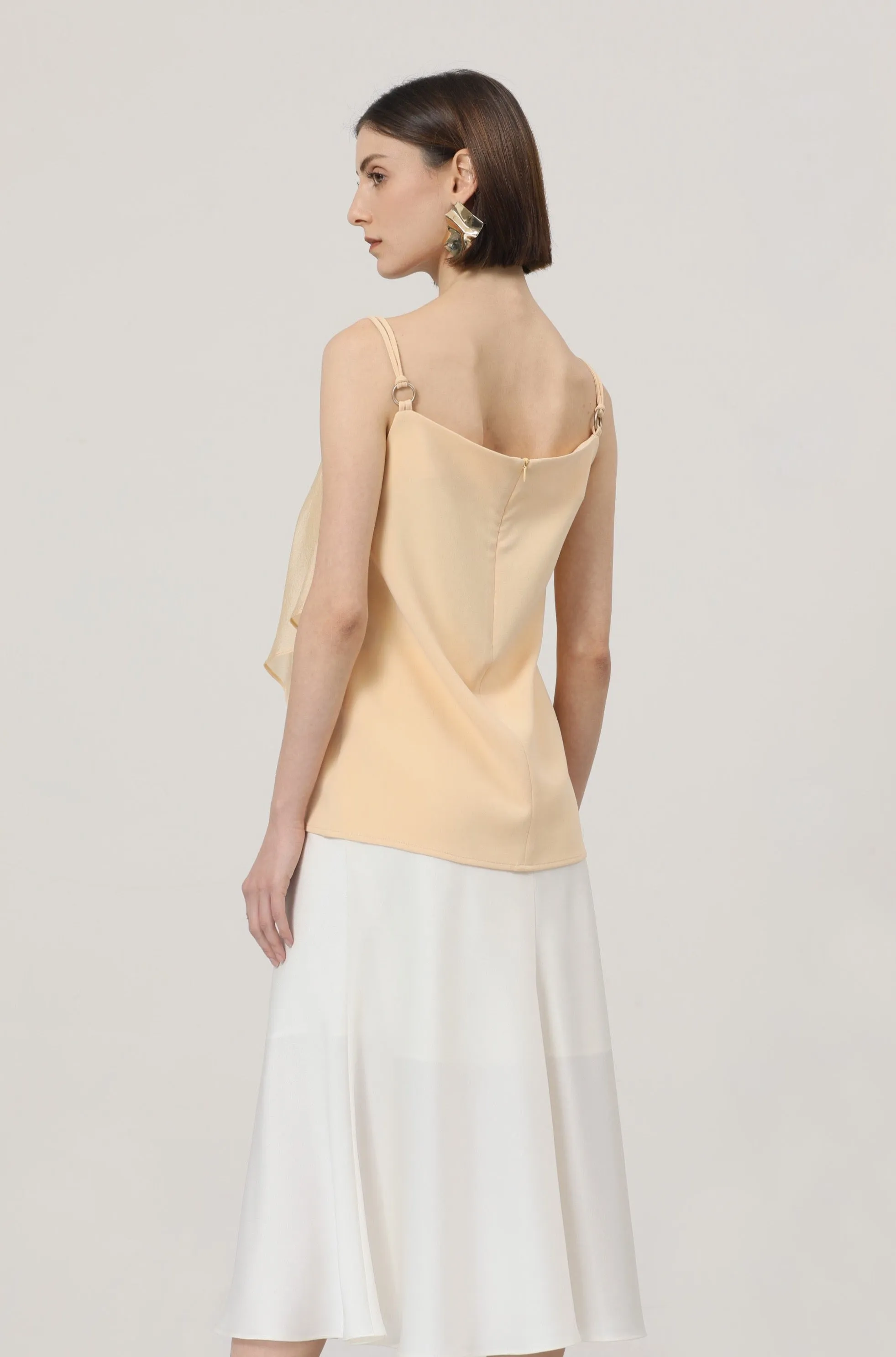 LINDONG | Sybille Yellow Layering Suspender Top