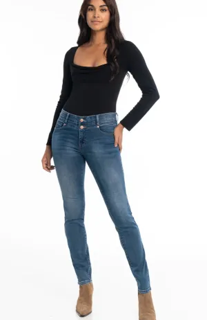 Lois, Georgia skinny mid high waist, skinny jeans
