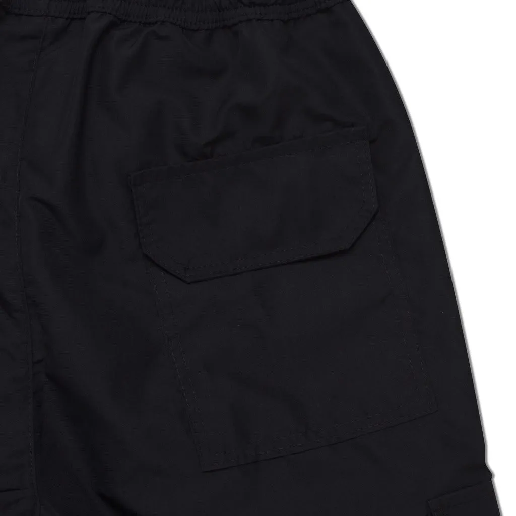 Long Pants Cargo LUCAS BLACK Slim Fit