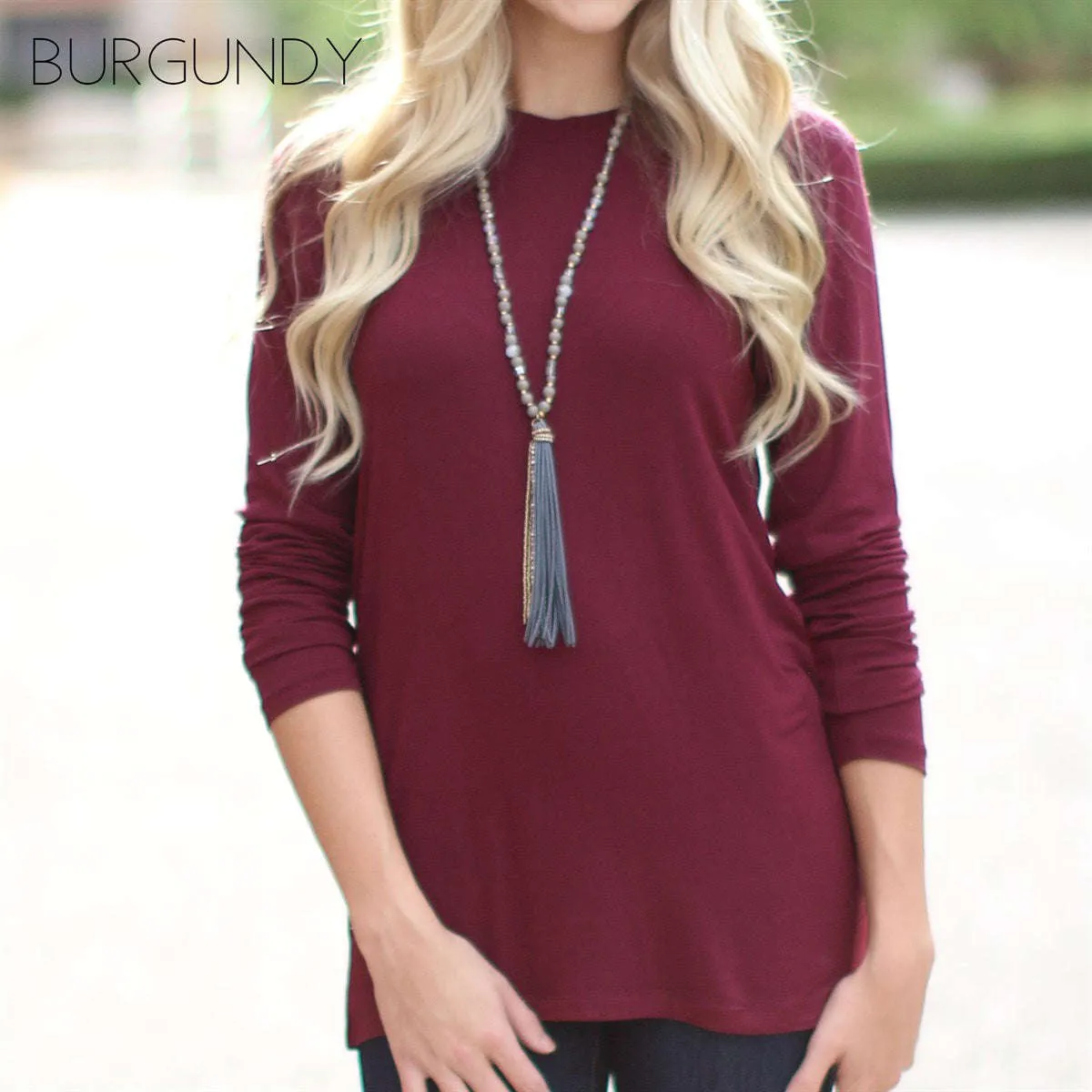 Long Sleeve Layering Tee | S-XL