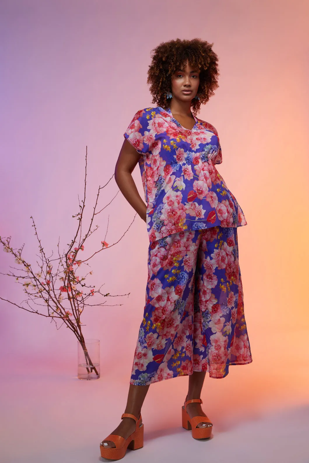 Lotus Kaftan Top