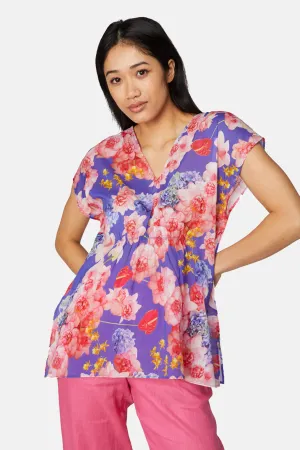 Lotus Kaftan Top