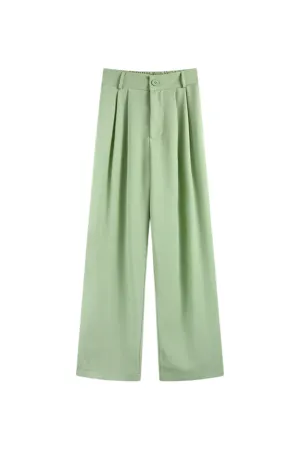 'Lucy' High-Waist Wide Leg Trouser (6 Colors)