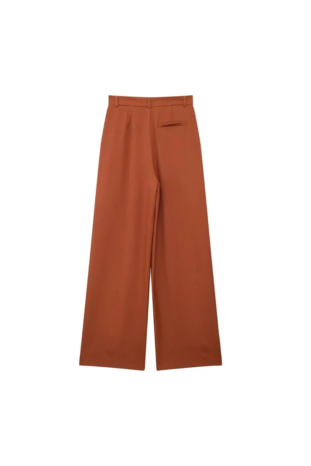 'Madeline' Pleated High-Waist Wide-Leg Pants