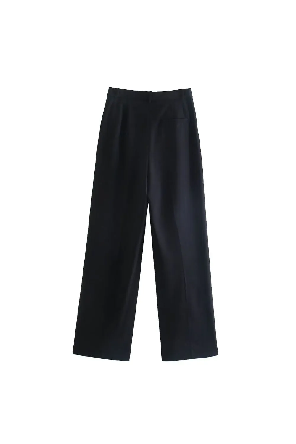 'Madeline' Pleated High-Waist Wide-Leg Pants
