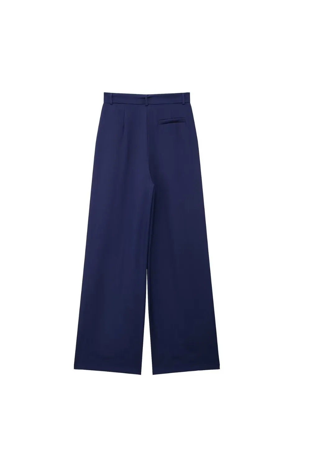 'Madeline' Pleated High-Waist Wide-Leg Pants
