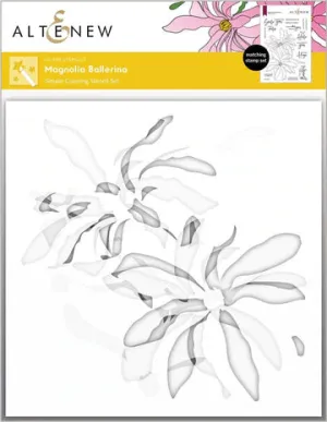 Magnolia Ballerina Simple Coloring Stencil Set (3 in 1)