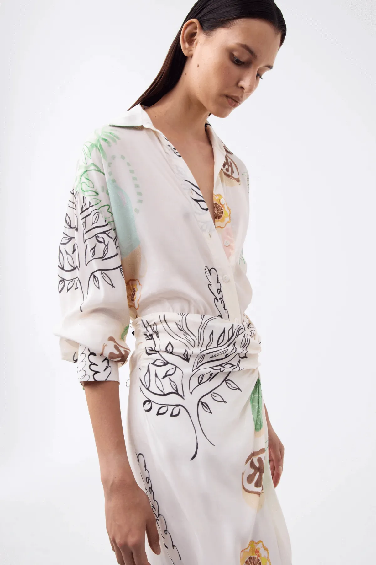 MAISON LONG SLEEVE SHIRT PRINT