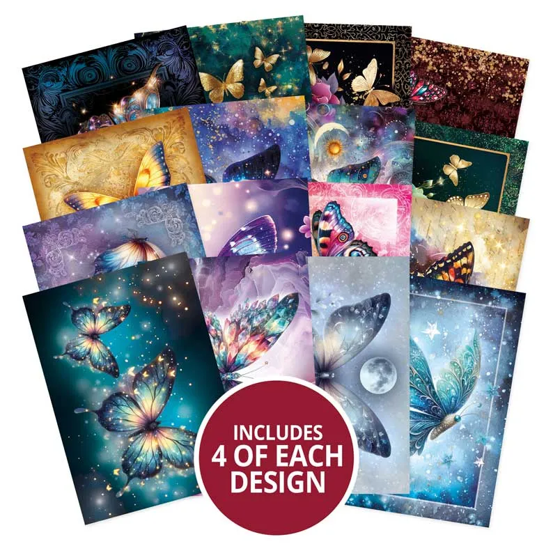 Majestic Butterflies Pocket Pad