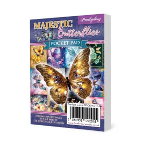 Majestic Butterflies Pocket Pad