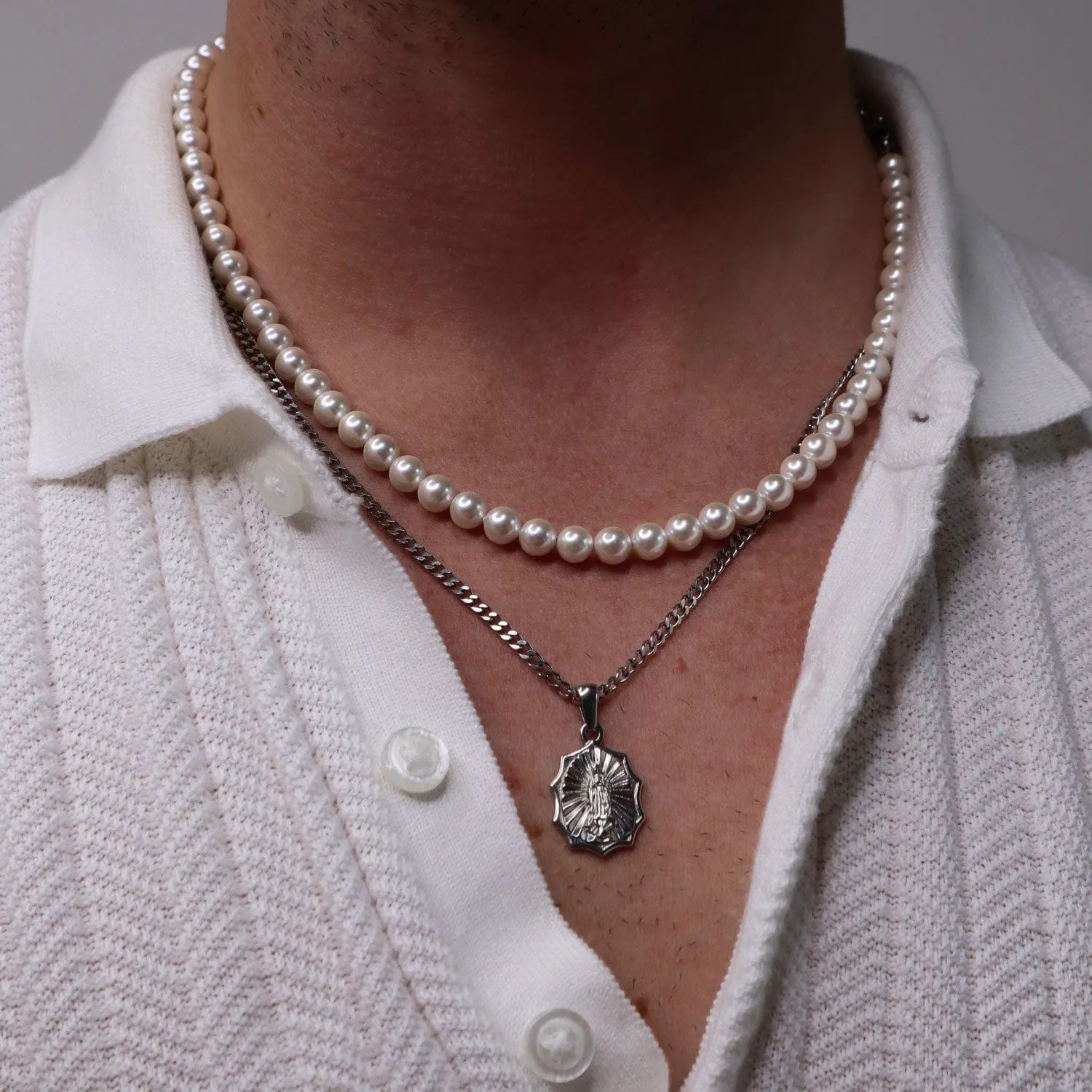 Make Your Own Pearl Set -  Silver