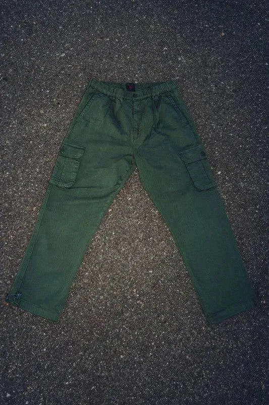 Man's Twill Relaxed Fit Cargo Pant