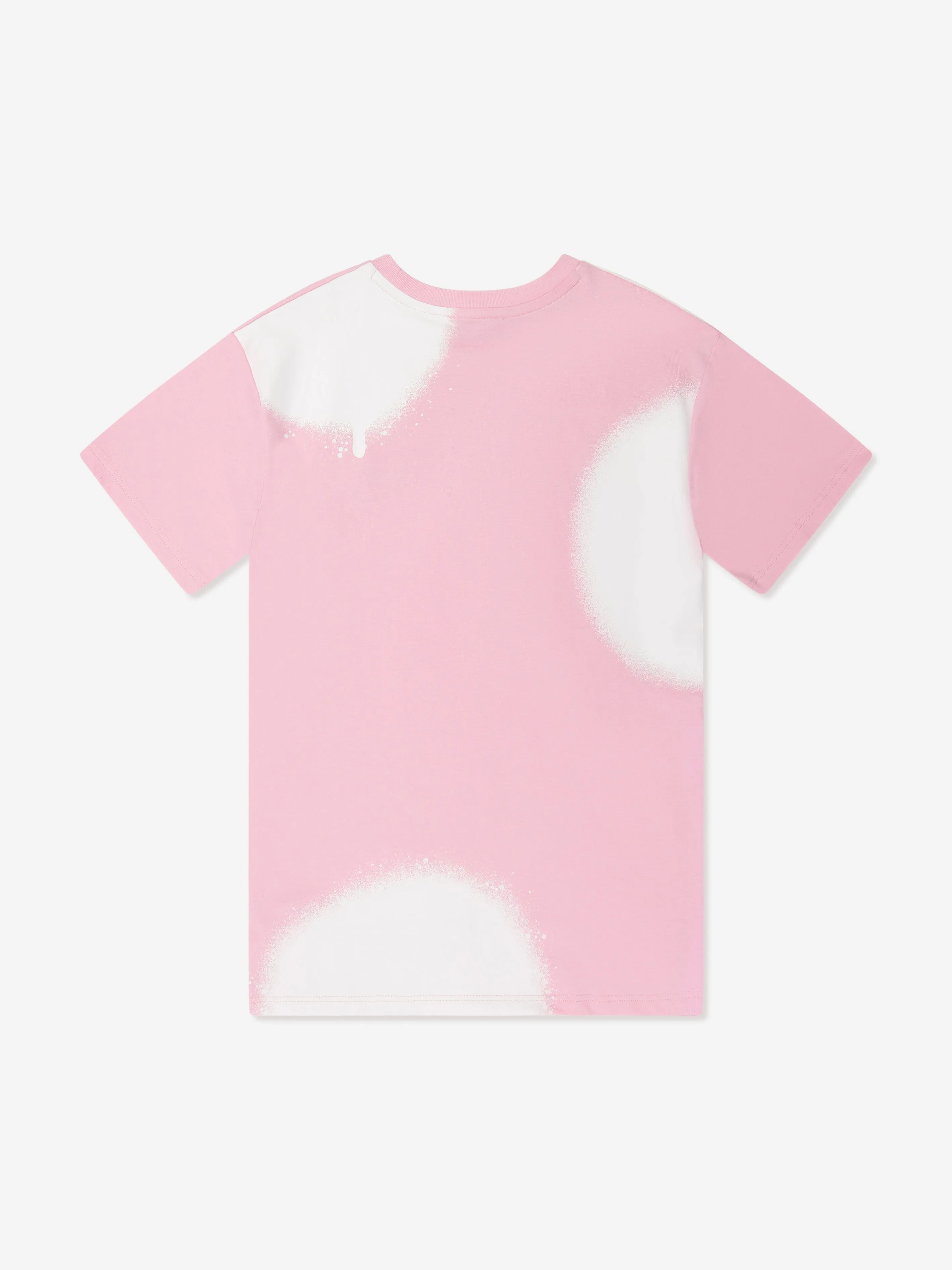 MARC JACOBS Girls Spray Spots T-Shirt Dress in Pink