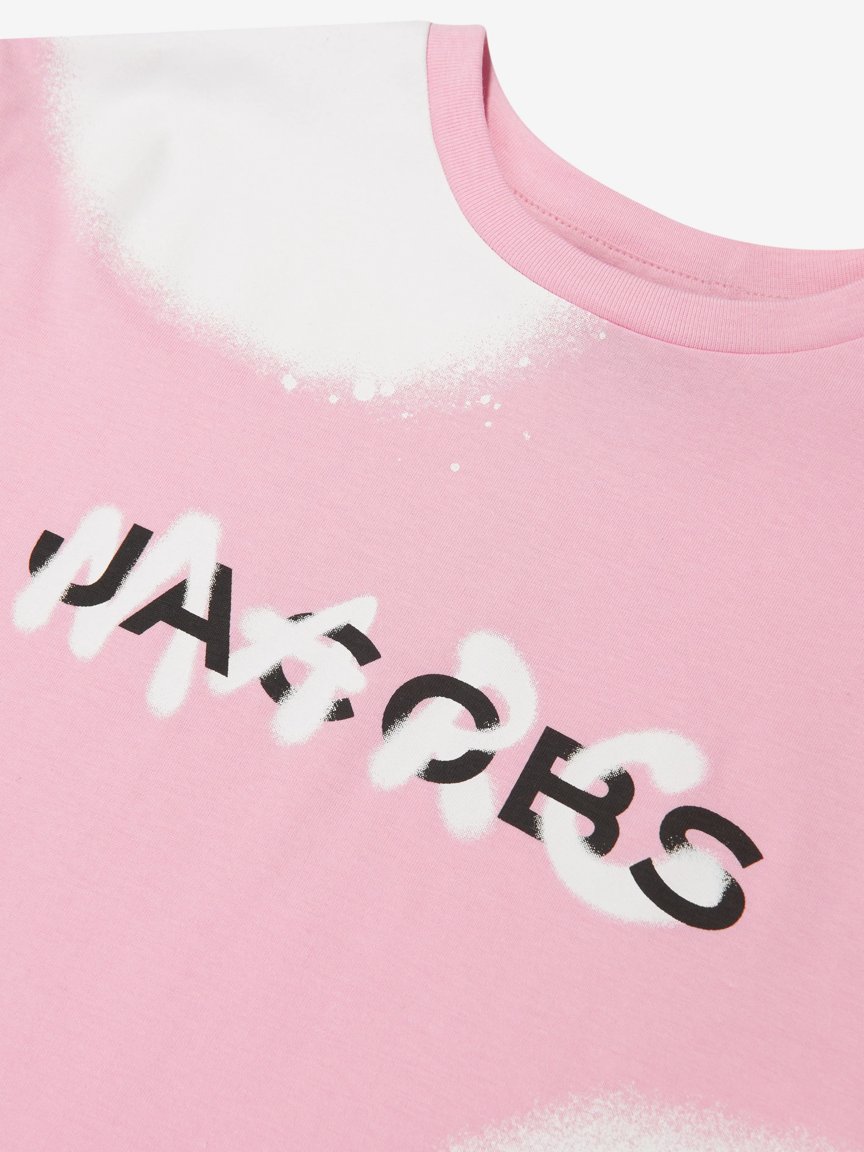 MARC JACOBS Girls Spray Spots T-Shirt Dress in Pink