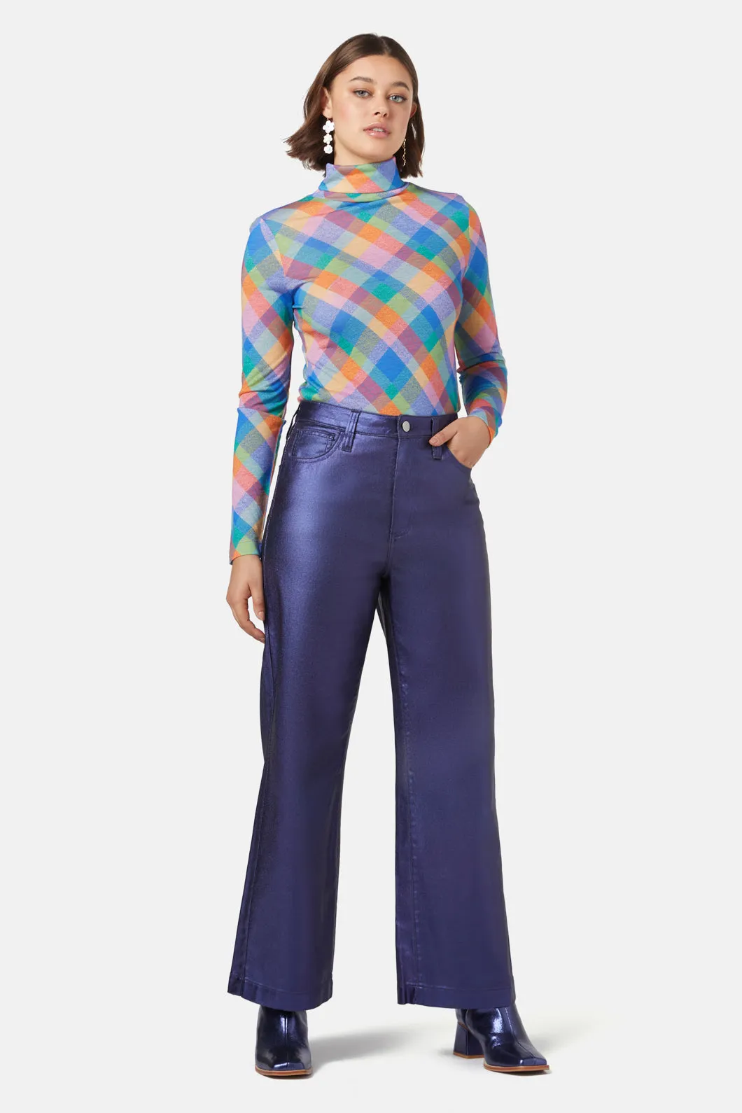 Marley Check Merino Polo