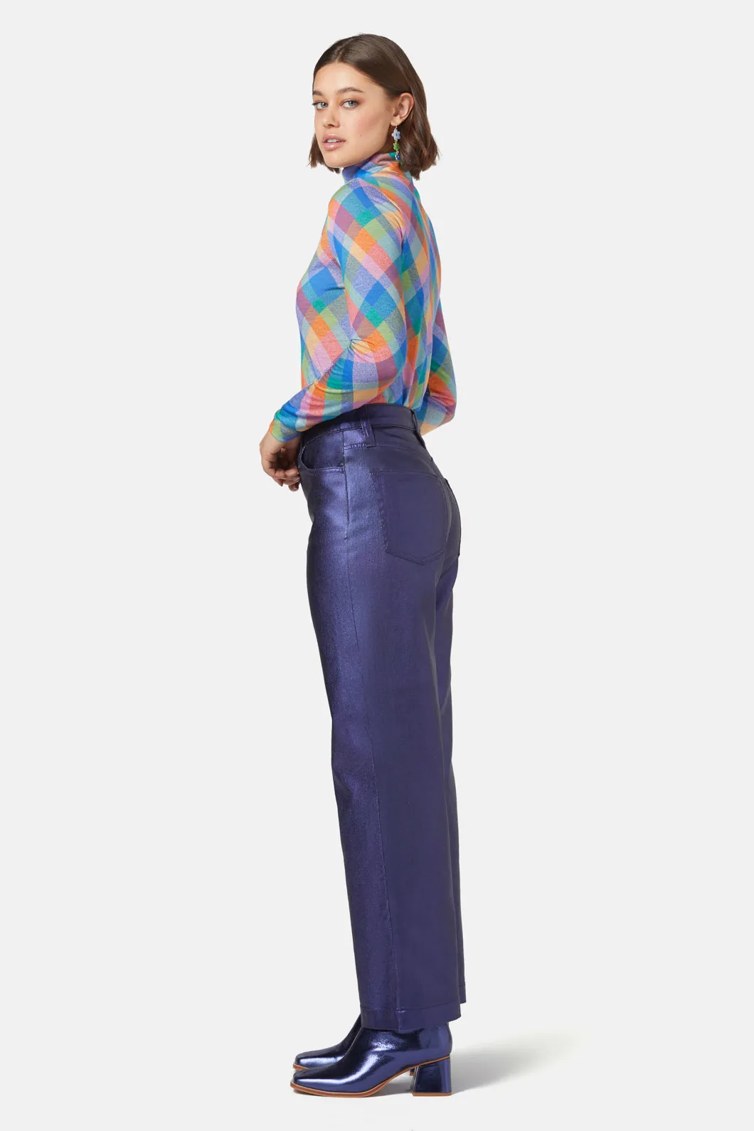 Marley Check Merino Polo