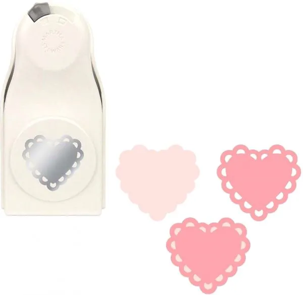 Martha Stewart Deco Heart Layering Punch
