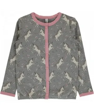 Maxomorra Cardigan Button Sweat – Unicorn Dreams