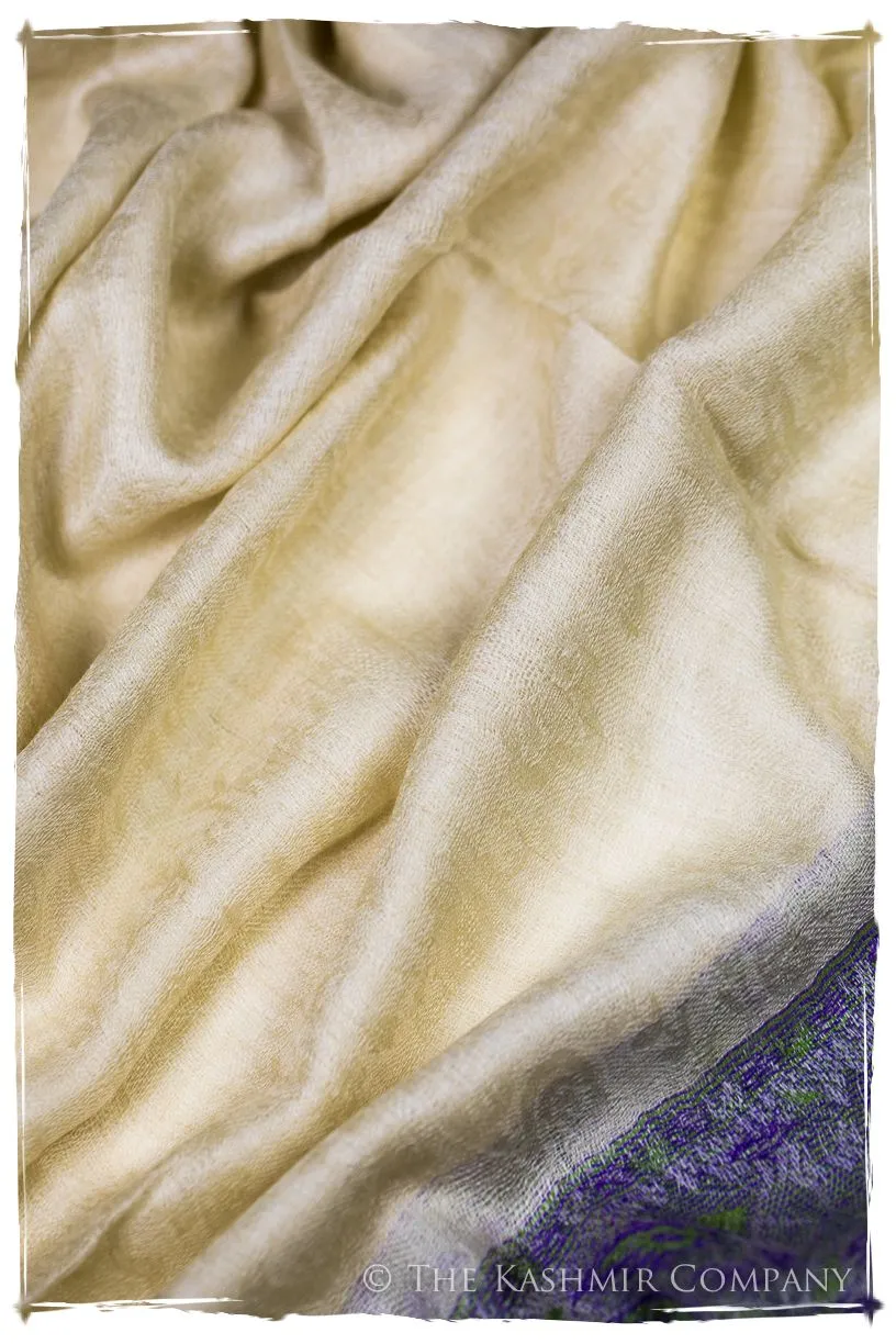 Maysoon Paisley Frontière Pashmina Cashmere Scarf