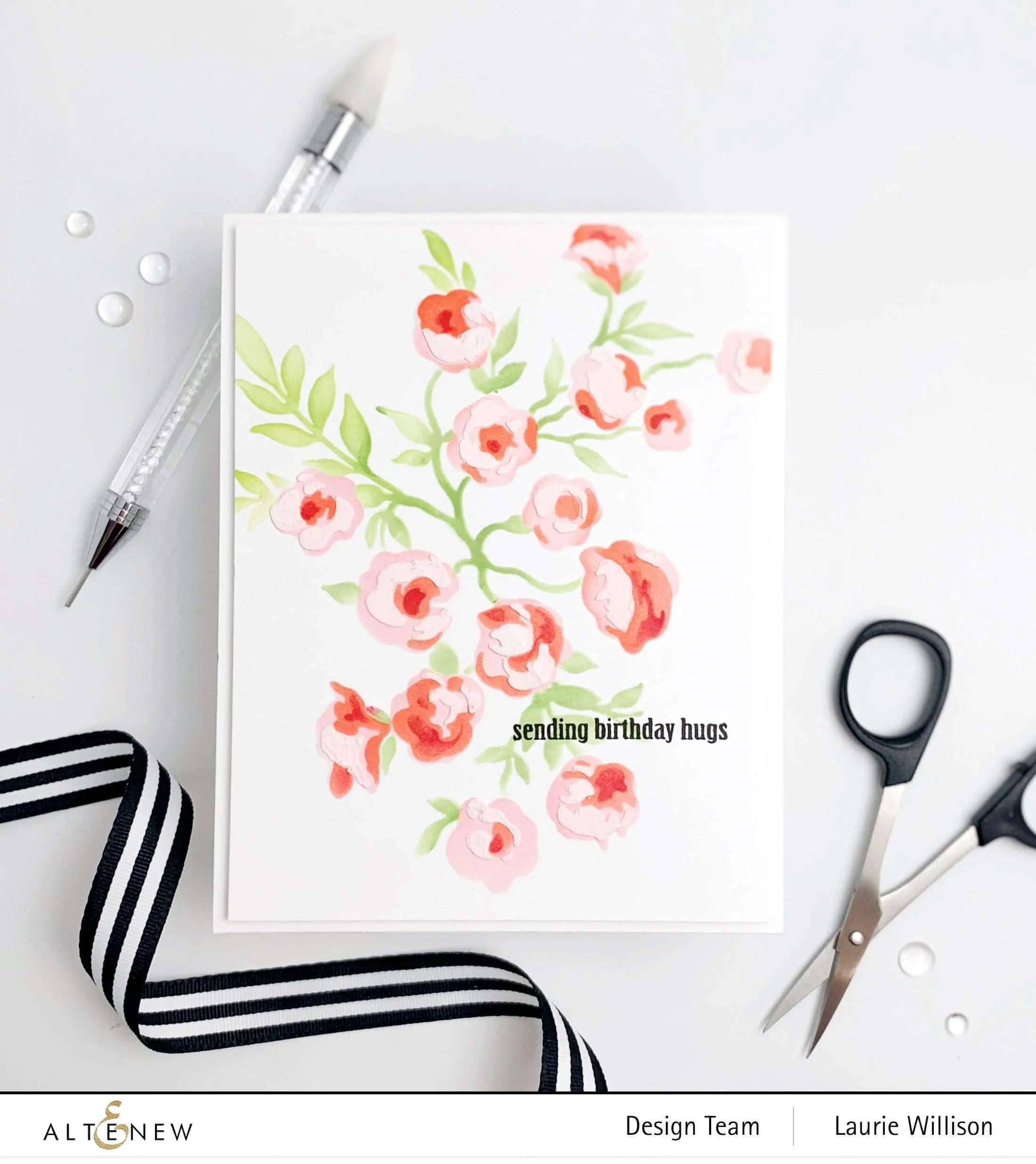 Meadow Bush Layering Stencil & Die Bundle