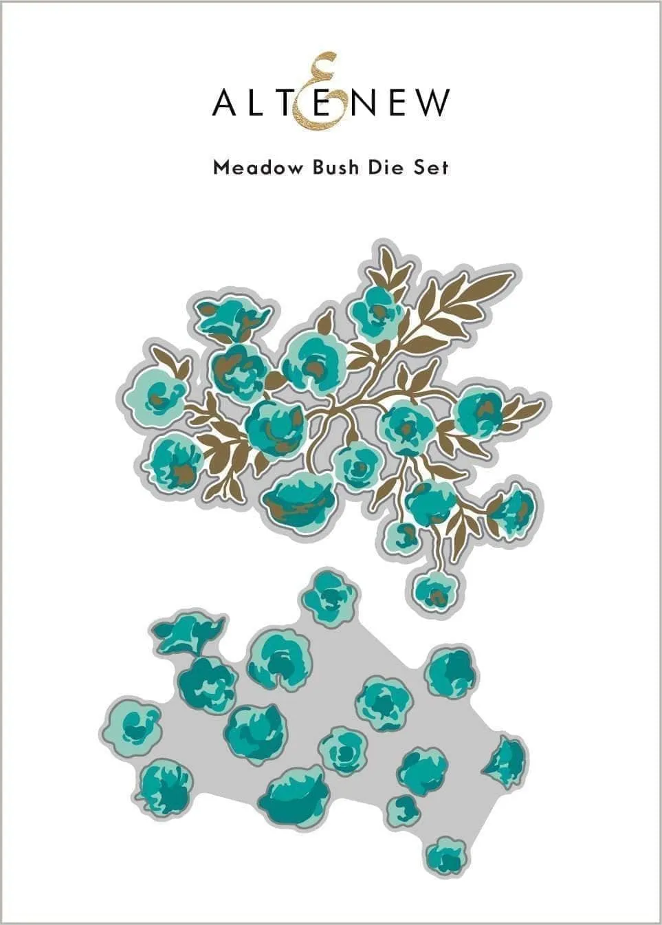 Meadow Bush Layering Stencil & Die Bundle