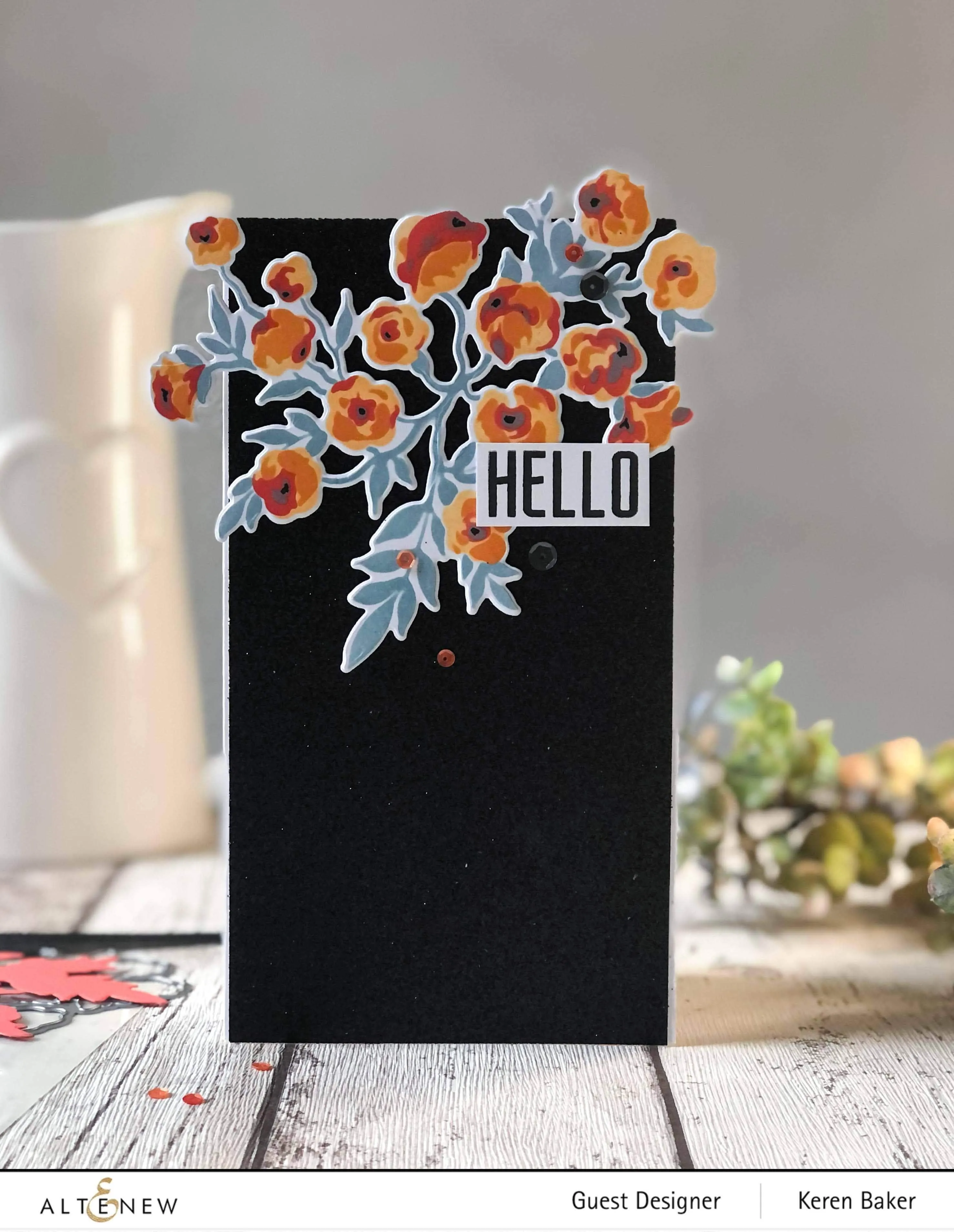 Meadow Bush Layering Stencil & Die Bundle