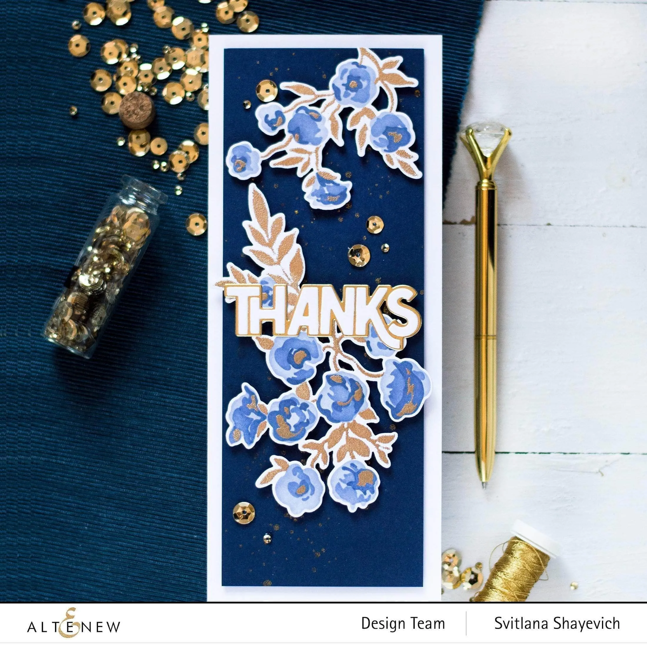 Meadow Bush Layering Stencil & Die Bundle