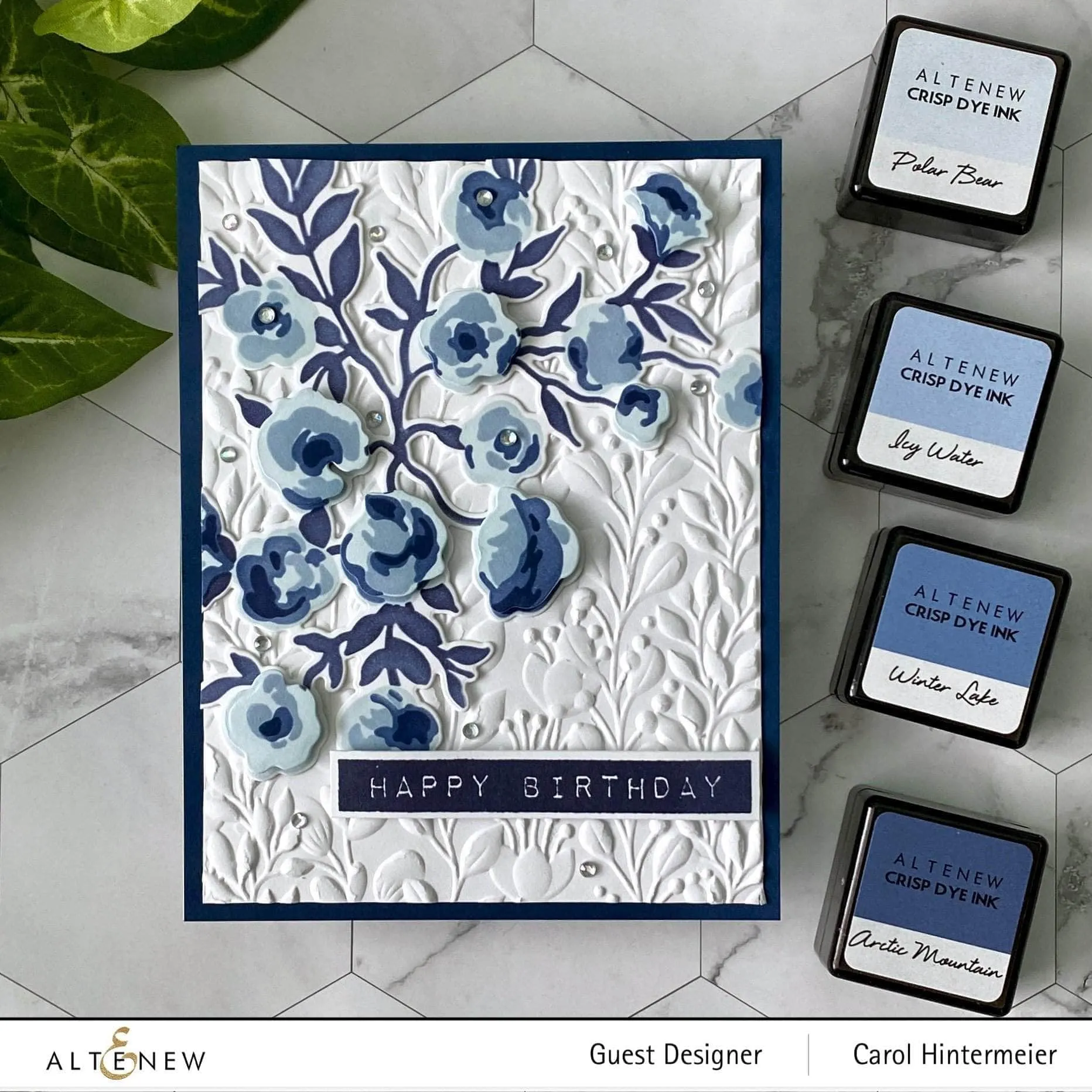 Meadow Bush Layering Stencil & Die Bundle