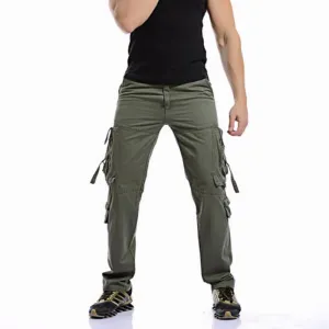 Men's Casual Loose Cargo Pants | Plus Size