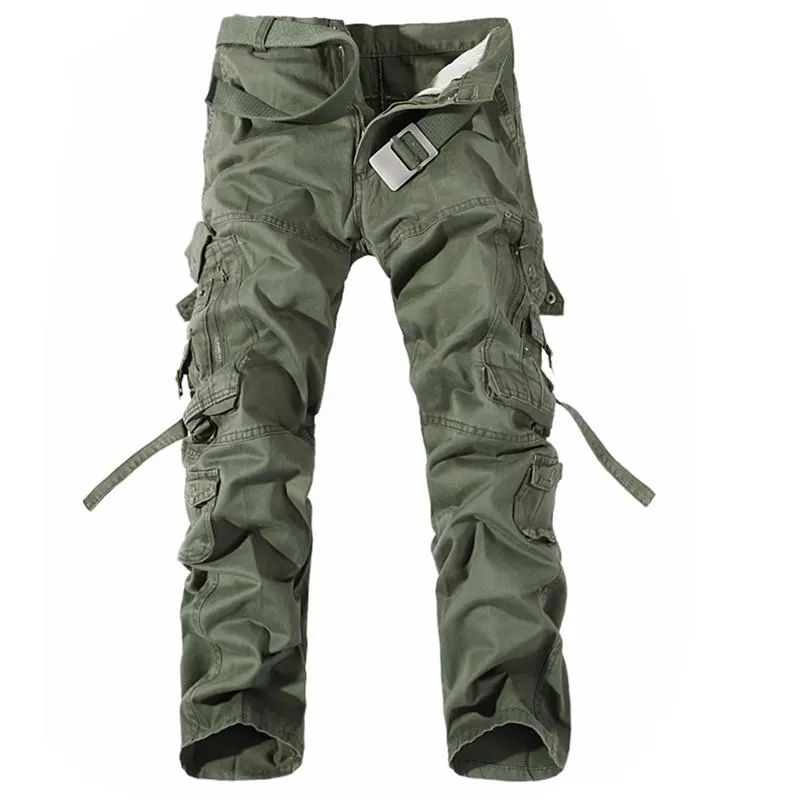 Men's Casual Loose Cargo Pants | Plus Size