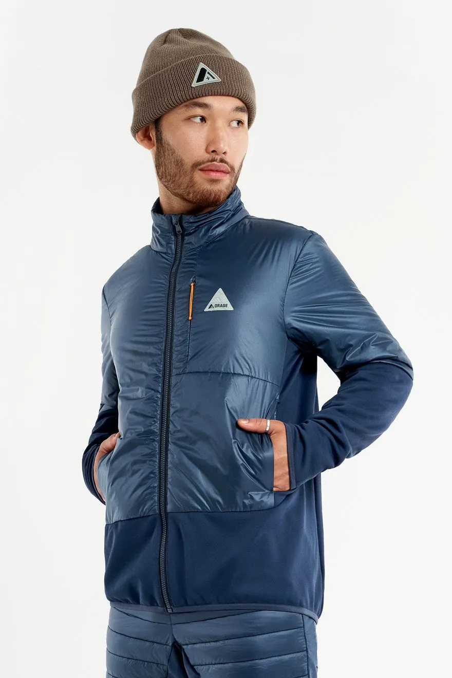 Men's Lyell Hybrid Layering-Deep blue
