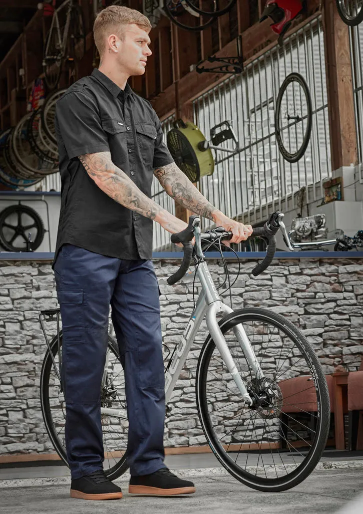 Mens Midweight Drill Cargo Pant (Stout) 92 / Charcoal