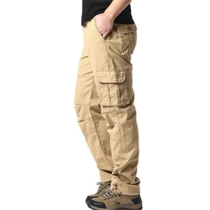 Men's Stretchy Waist Tactical Cargo Pants | Perfect for All-Seasons Outdoor Activities