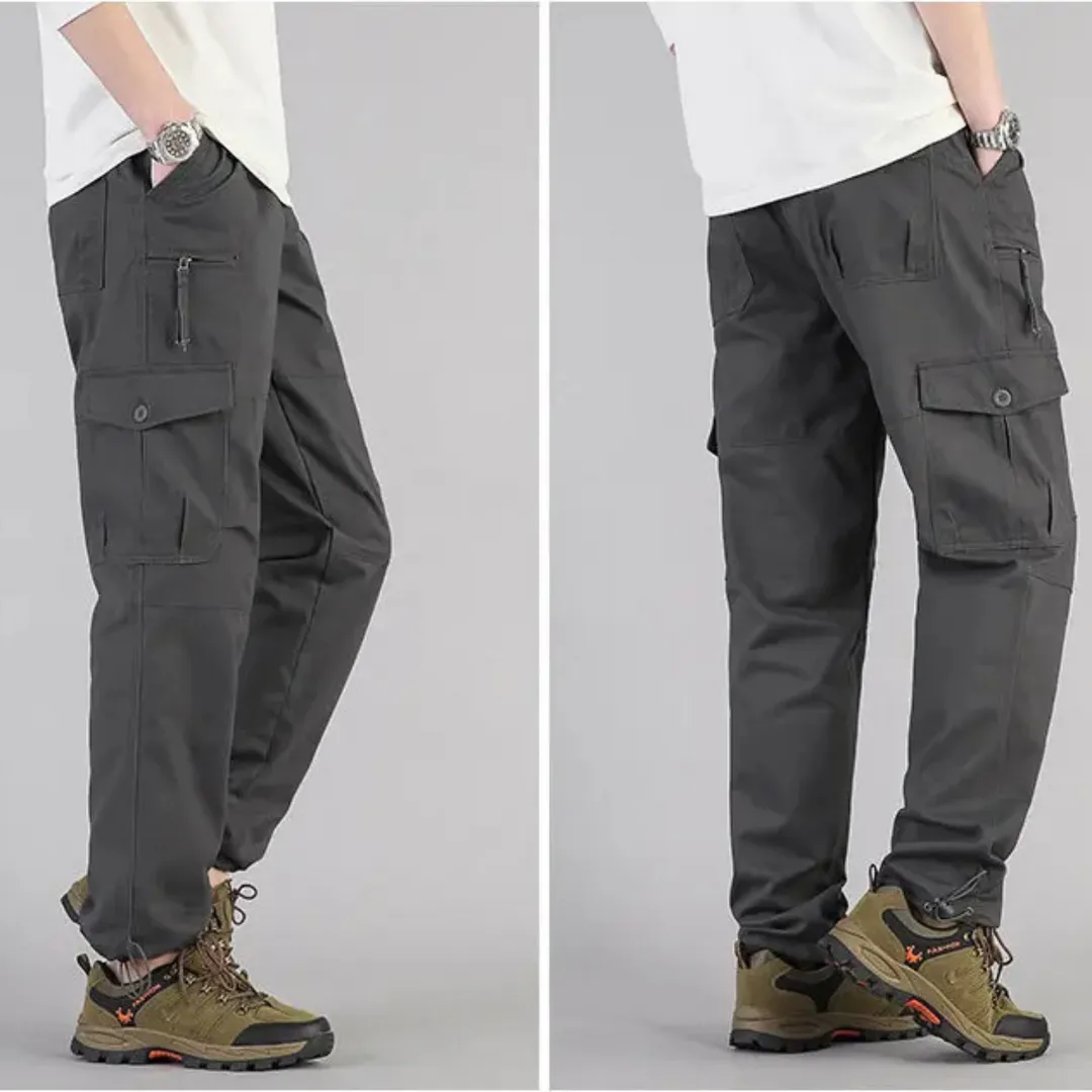 Men's Stretchy Waist Tactical Cargo Pants | Perfect for All-Seasons Outdoor Activities