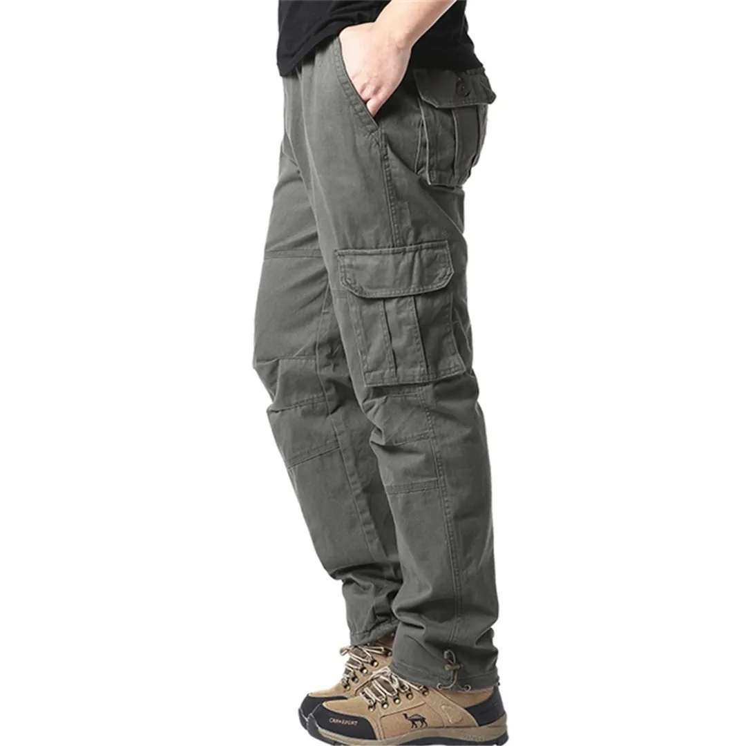Men's Stretchy Waist Tactical Cargo Pants | Perfect for All-Seasons Outdoor Activities