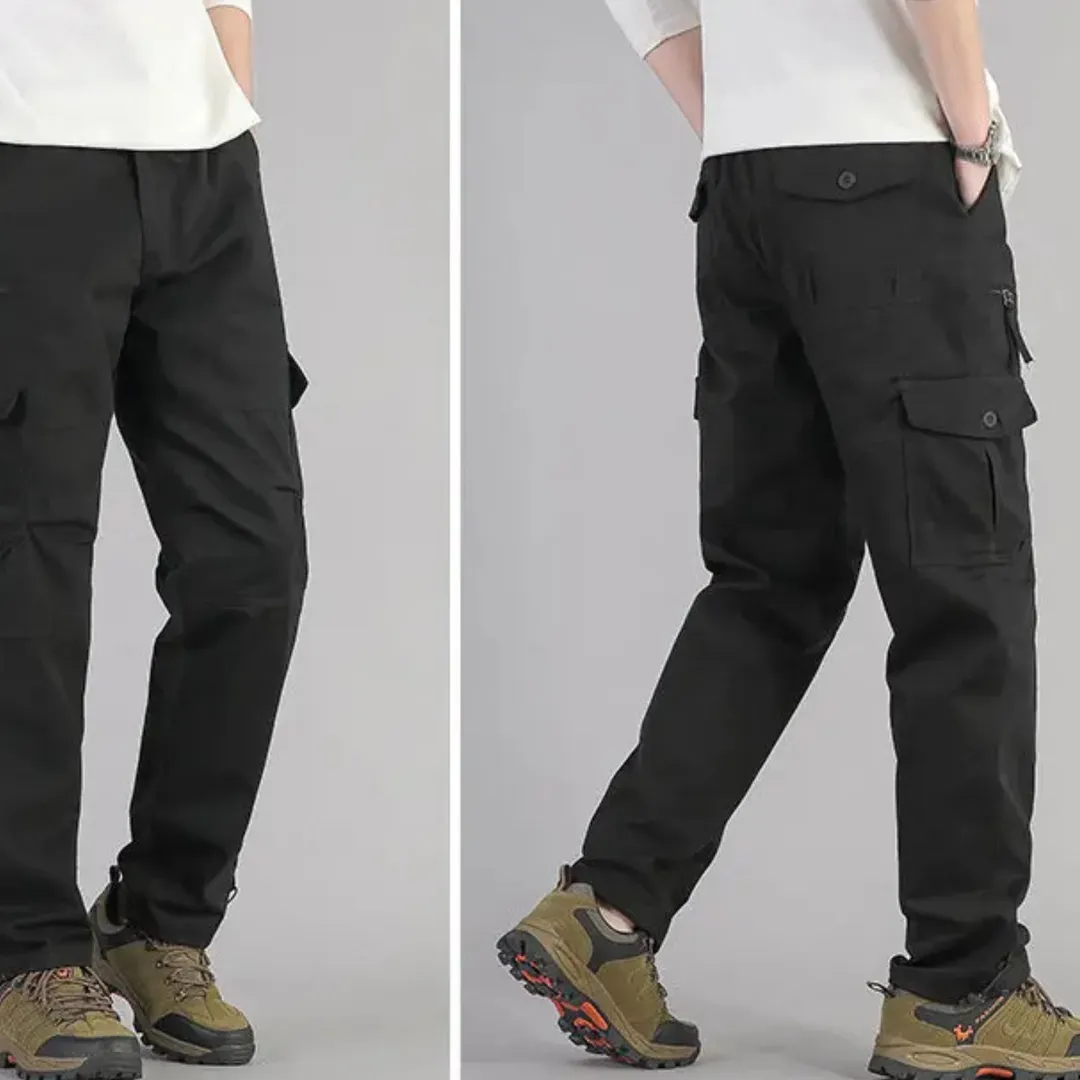 Men's Stretchy Waist Tactical Cargo Pants | Perfect for All-Seasons Outdoor Activities